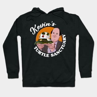 Kevin's Turtle Sanctuary (white text) Hoodie